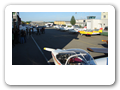 In front of the Hangar (left), in which Andre and Barbara served a delicious dinner.